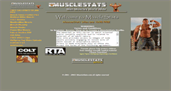 Desktop Screenshot of musclestats.com
